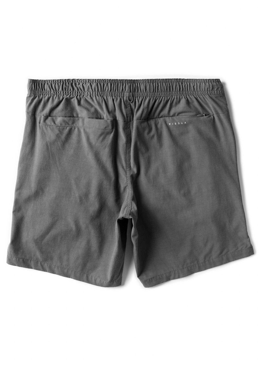 Vissla Alto 18" Performance Elastic Walkshort in Graphite, view 2