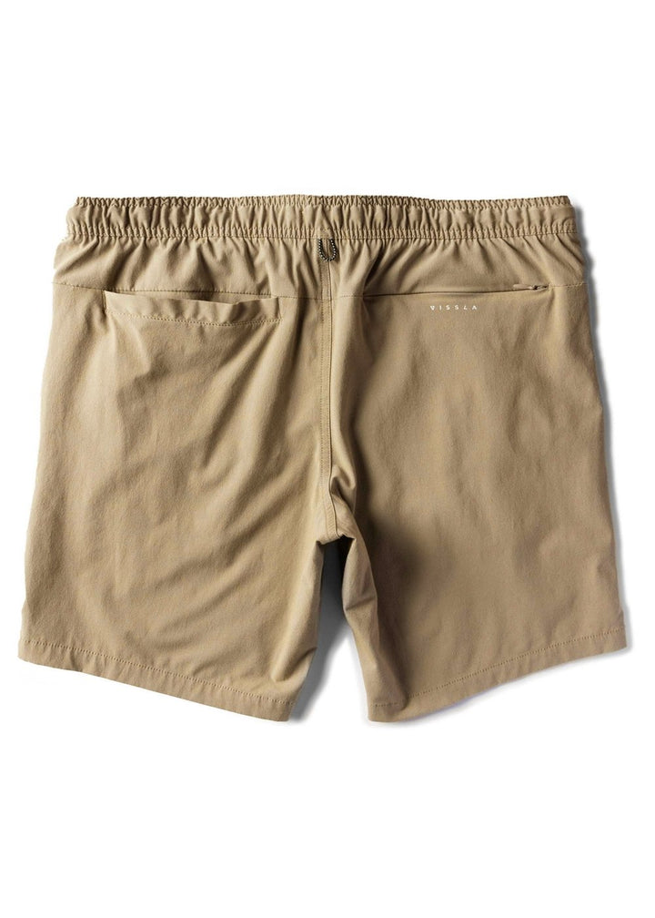 Vissla Alto 18" Performance Elastic Walkshort in Bronze, view 2