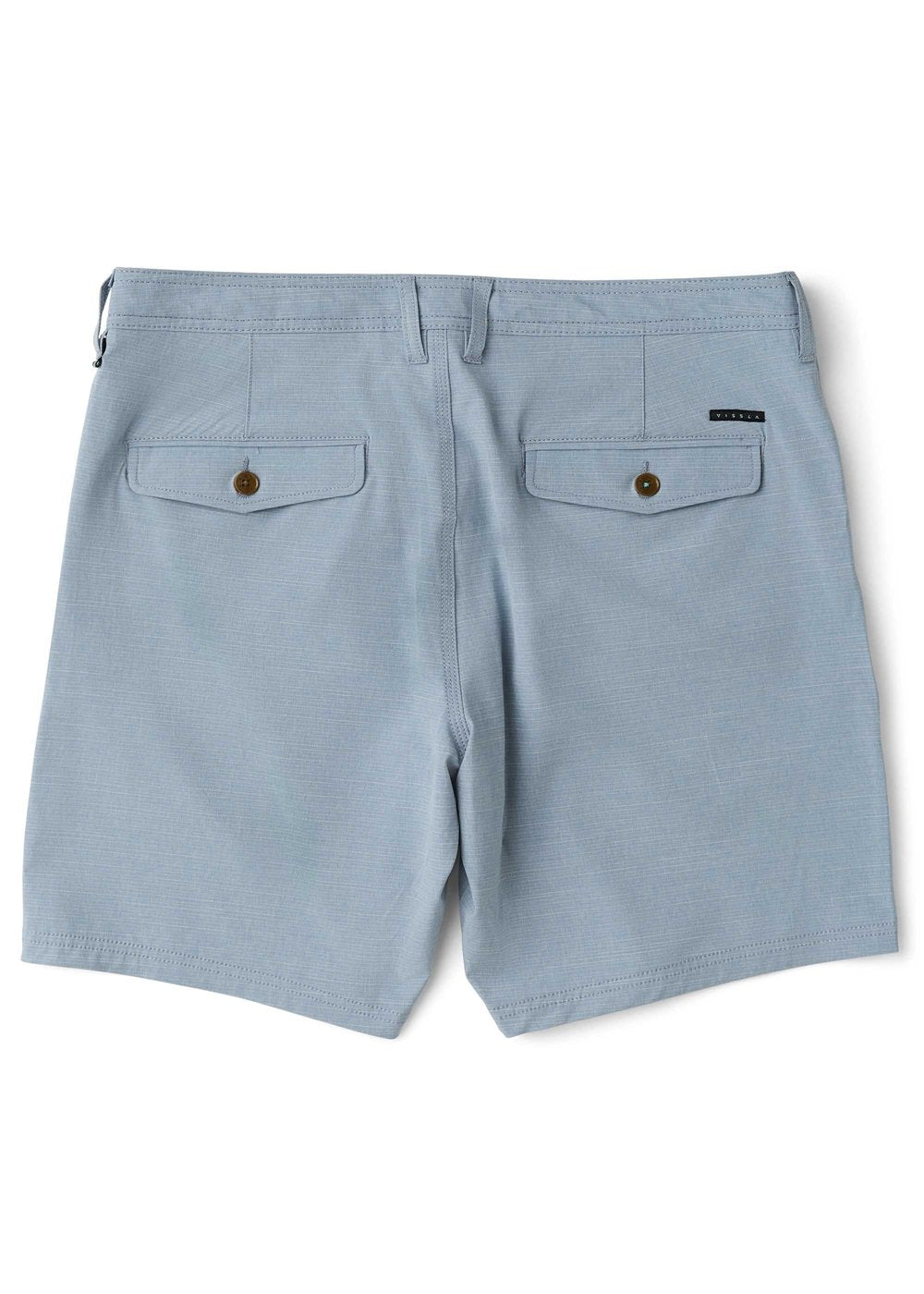 Vissla Canyons 18.5" Hybrid Walkshort in Faded Denim, view 2