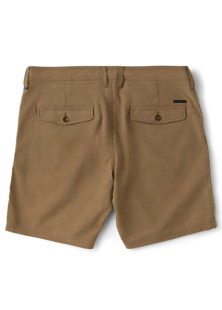 Vissla Canyons 18.5" Hybrid Walkshort in Dark Khaki, view 2