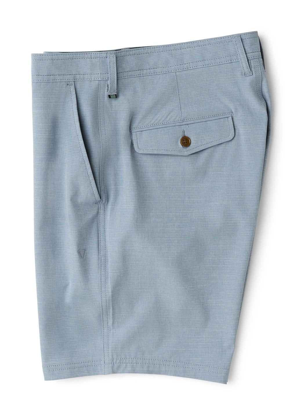Vissla Canyons 18.5" Hybrid Walkshort in Faded Denim, view 3