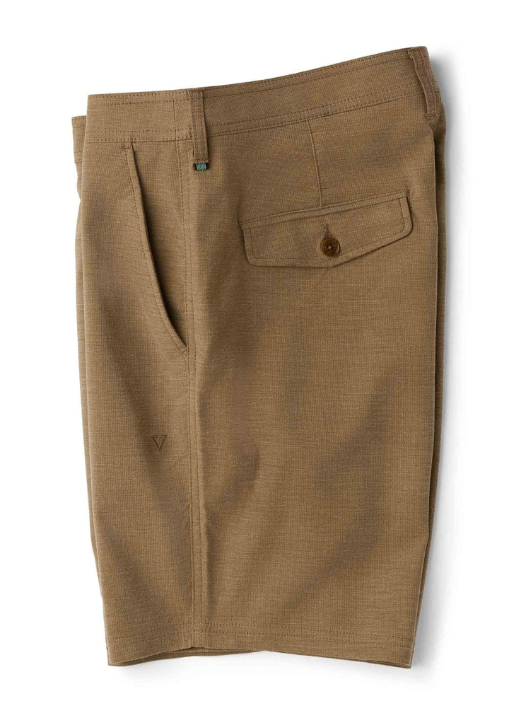 Vissla Canyons 18.5" Hybrid Walkshort in Dark Khaki, view 3
