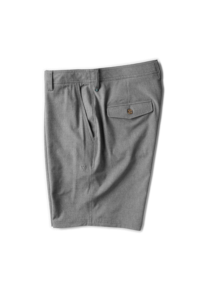Vissla Canyons 18.5" Hybrid Walkshort in Dark Grey, view 4