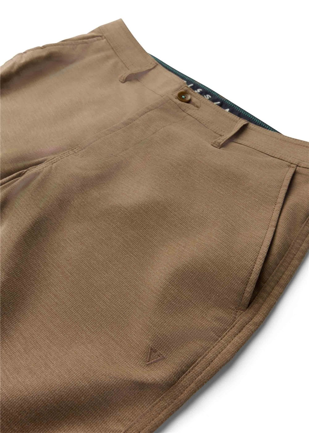 Vissla Canyons 18.5" Hybrid Walkshort in Dark Khaki, view 4