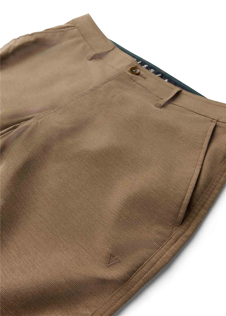 Vissla Canyons 18.5" Hybrid Walkshort in Dark Khaki, view 4