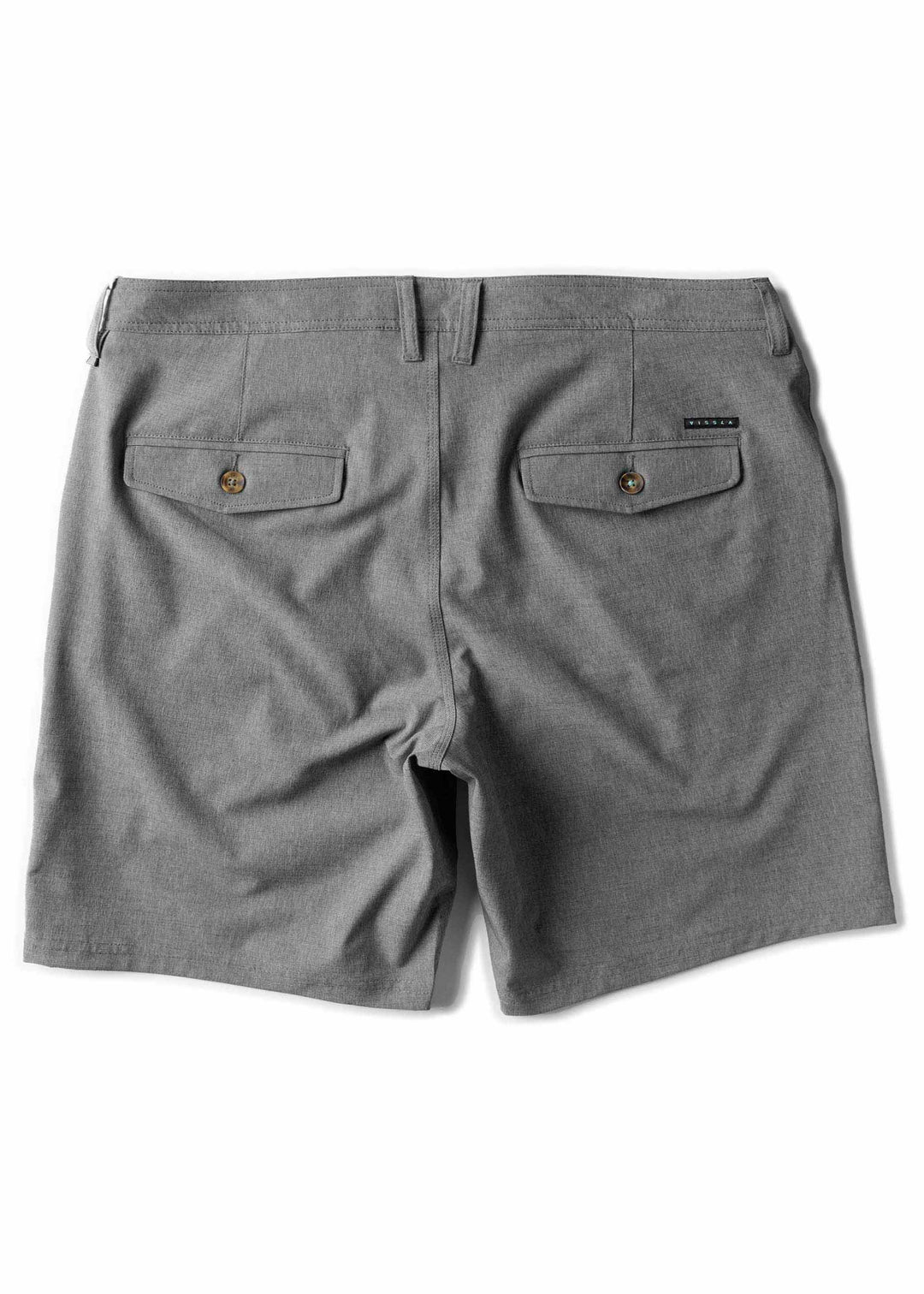 Vissla Canyons 18.5" Hybrid Walkshort in Dark Grey, view 3