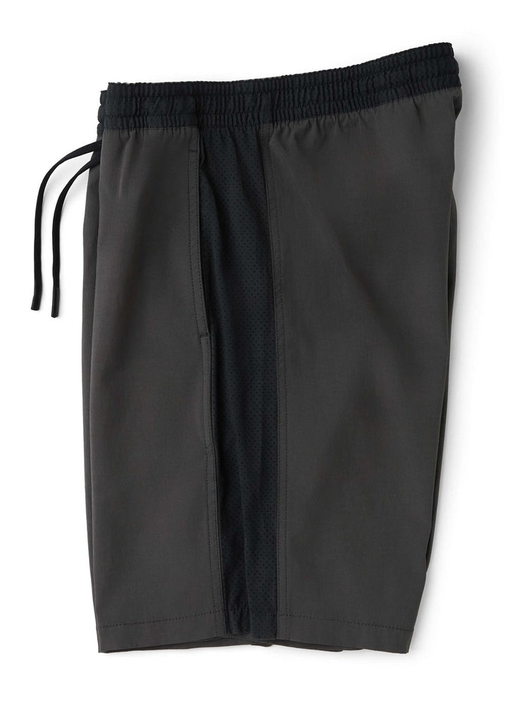 Vissla Full Court 19" Performance Elastic Walkshort in Dark Grey, view 4