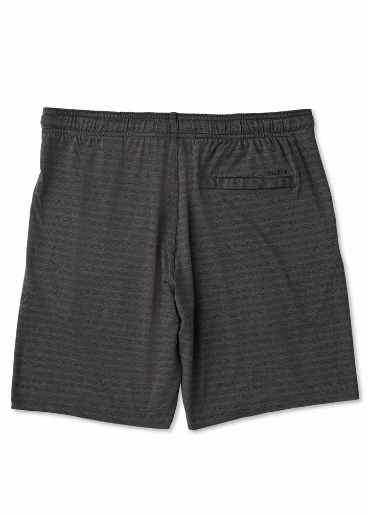 vissla.momp Lite Eco 18" Elastic Walkshort in Black, view 2