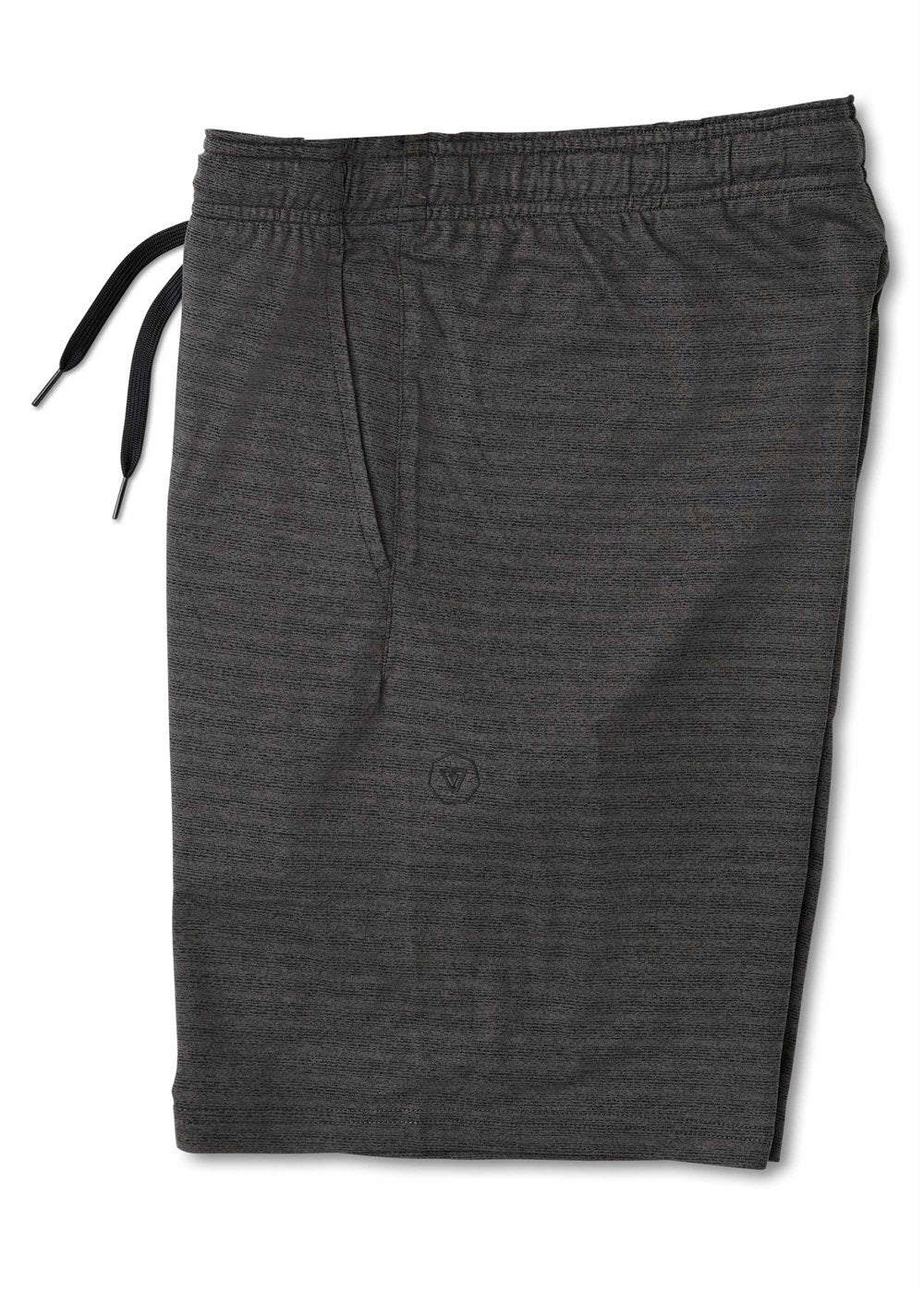 vissla.momp Lite Eco 18" Elastic Walkshort in Black, view 3