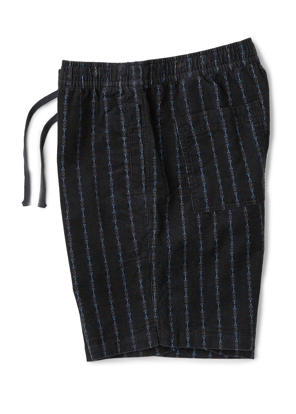 Vissla Rails Cord Eco 18" Elastic Walkshort in Phantom, view 3