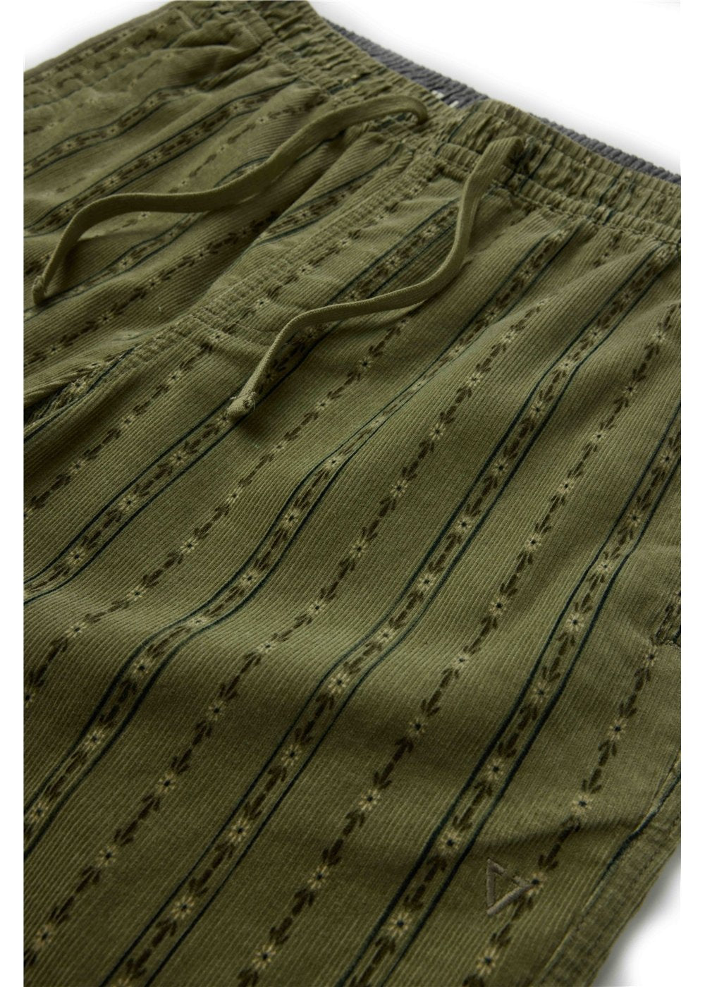 Vissla Rails Cord Eco 18" Elastic Walkshort in Sage, view 4