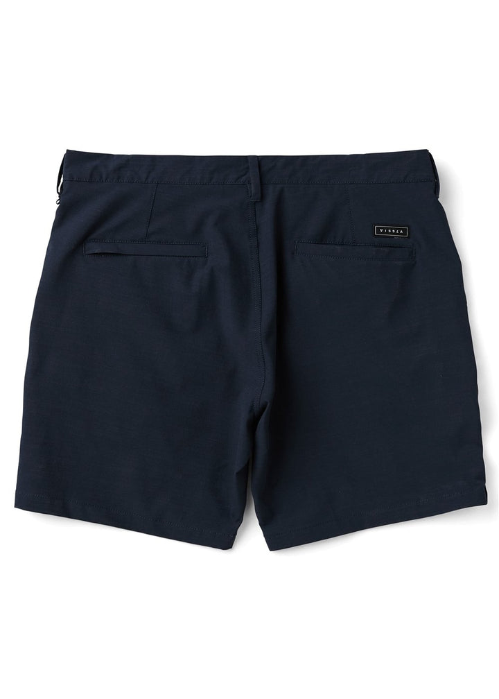 Vissla Cutlap Eco 17.5" Hybrid Walkshort in Dark Naval, view 2