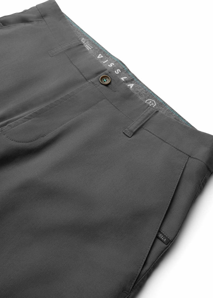 Vissla No See Ums Eco 18" Walkshort in Dark Grey, view 4