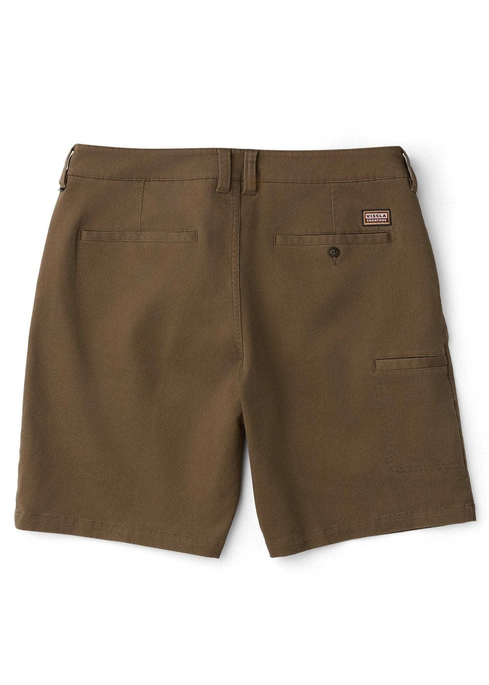 Vissla Coast Drifter 21" Walkshort in Dark Earth, view 2