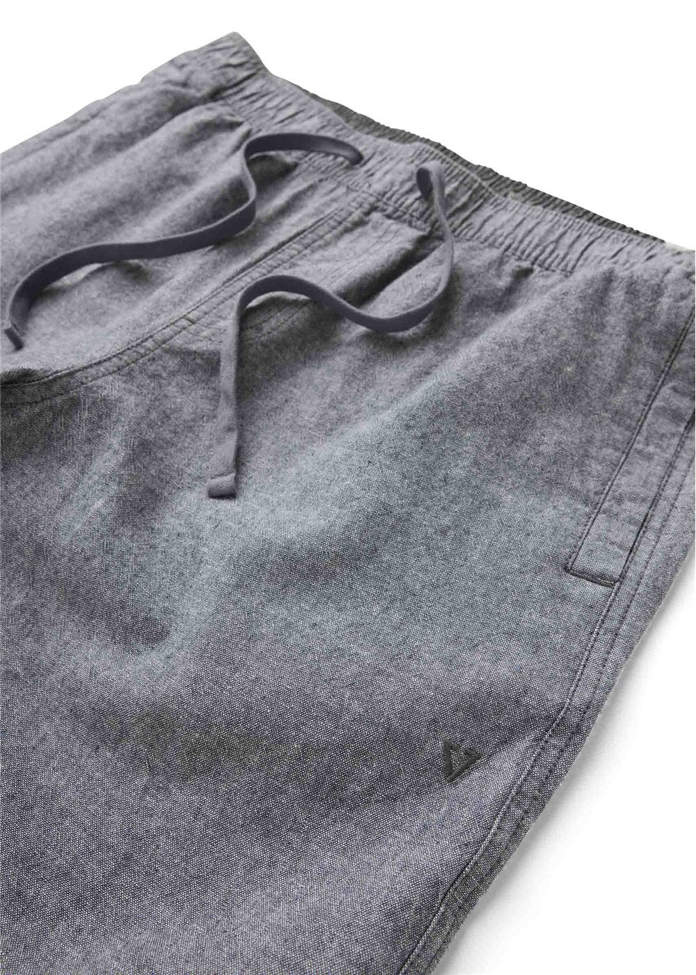 Vissla Rails Linen Eco Elastic Pant in Graphite, view 4
