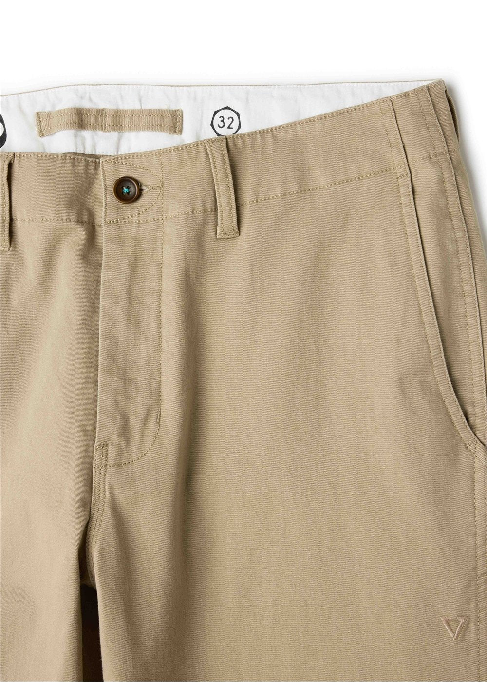 Vissla Creators Chino Pant in Khaki, view 3