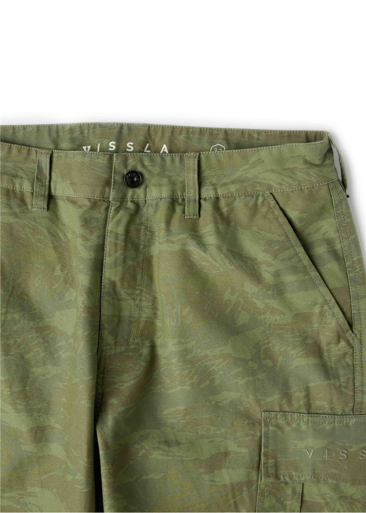 Vissla County Cargo Pant in Camo, view 3