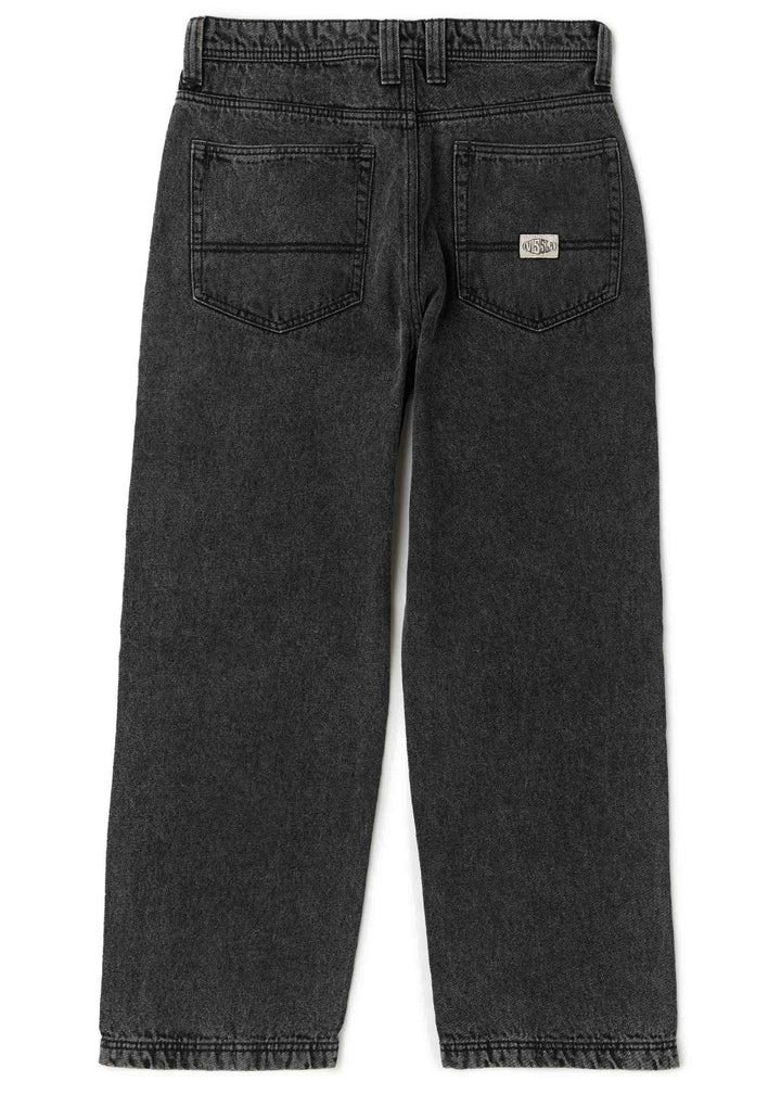 Vissla Big Timer Baggy 5 Pocket Jean in Washed Black, view 4