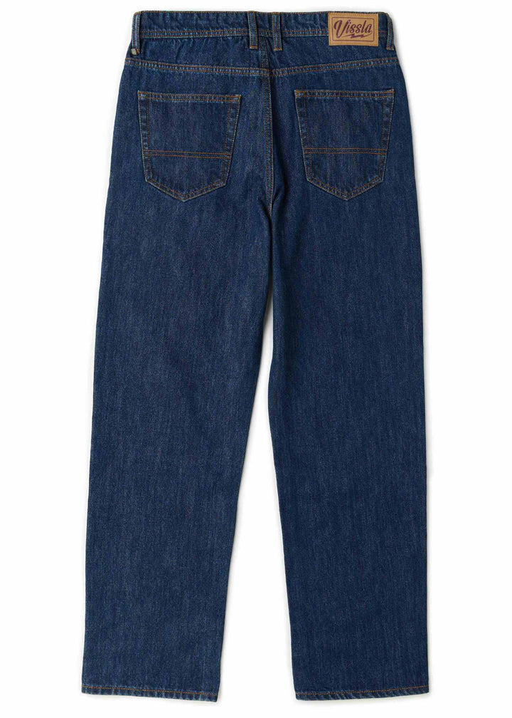 Vissla Let Loose 5 Pocket Jean in Ocean Rinse Wash, view 3