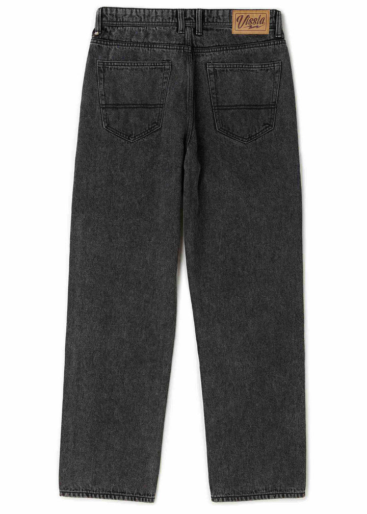 Vissla Let Loose 5 Pocket Jean in Washed Black, view 4