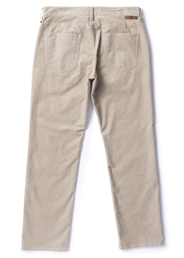 Vissla Border C Cord 5 Pocket Pant in Khaki, view 3