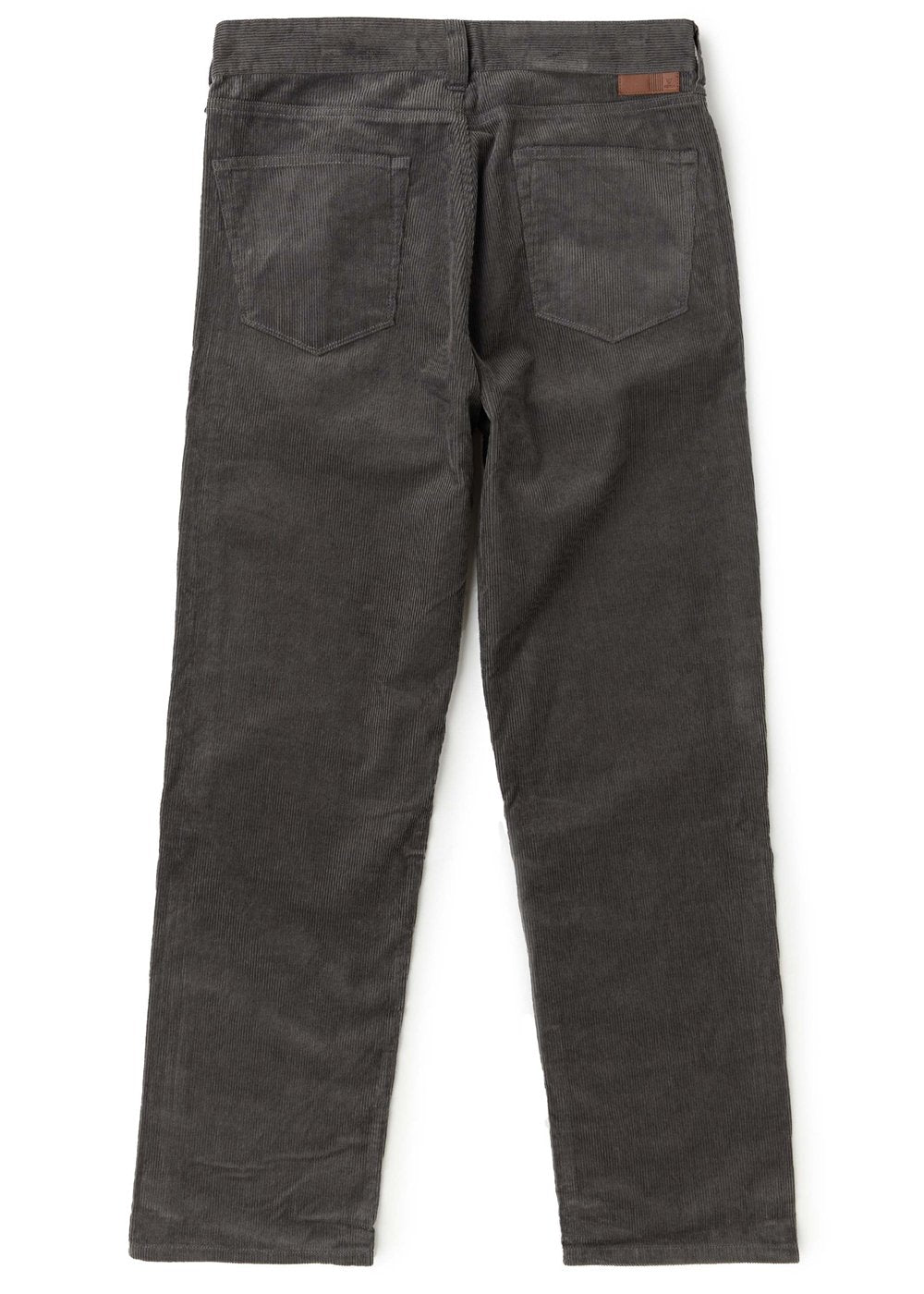 Vissla Border C Cord Eco 5 Pkt Pant in Dark Grey, view 2