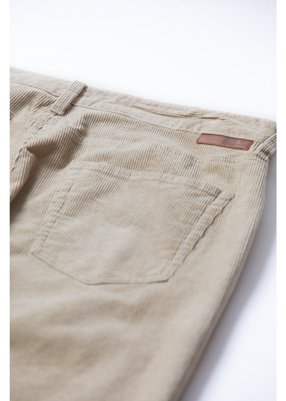 Vissla Border C Cord 5 Pocket Pant in Khaki, view 4
