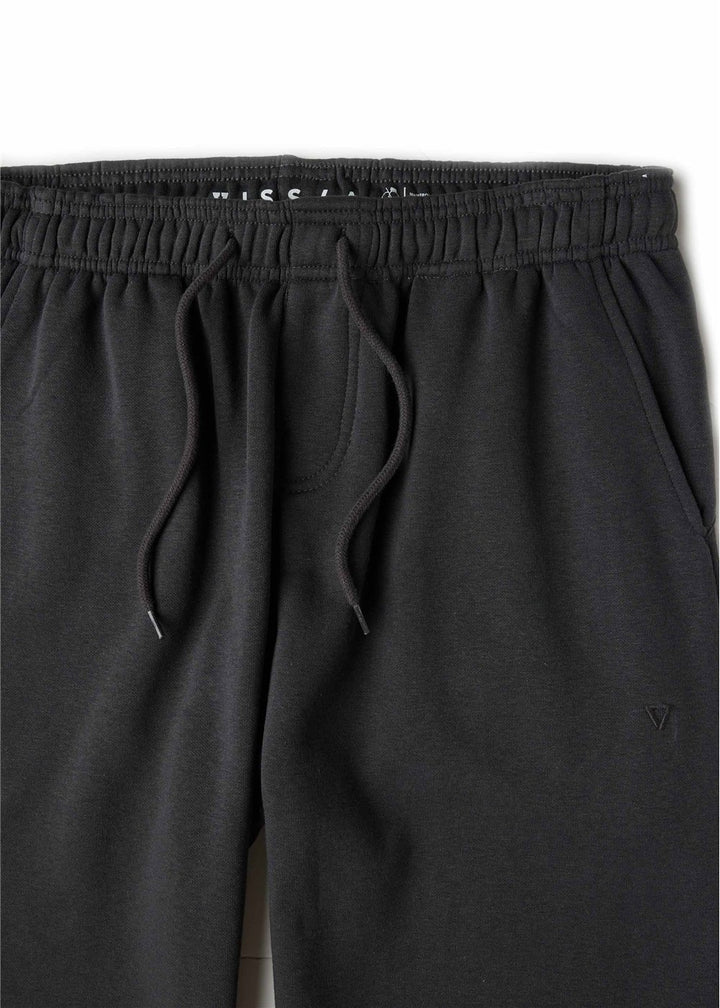 Vissla Solid Sets Eco Elastic Sweatpant in Phantom, view 3