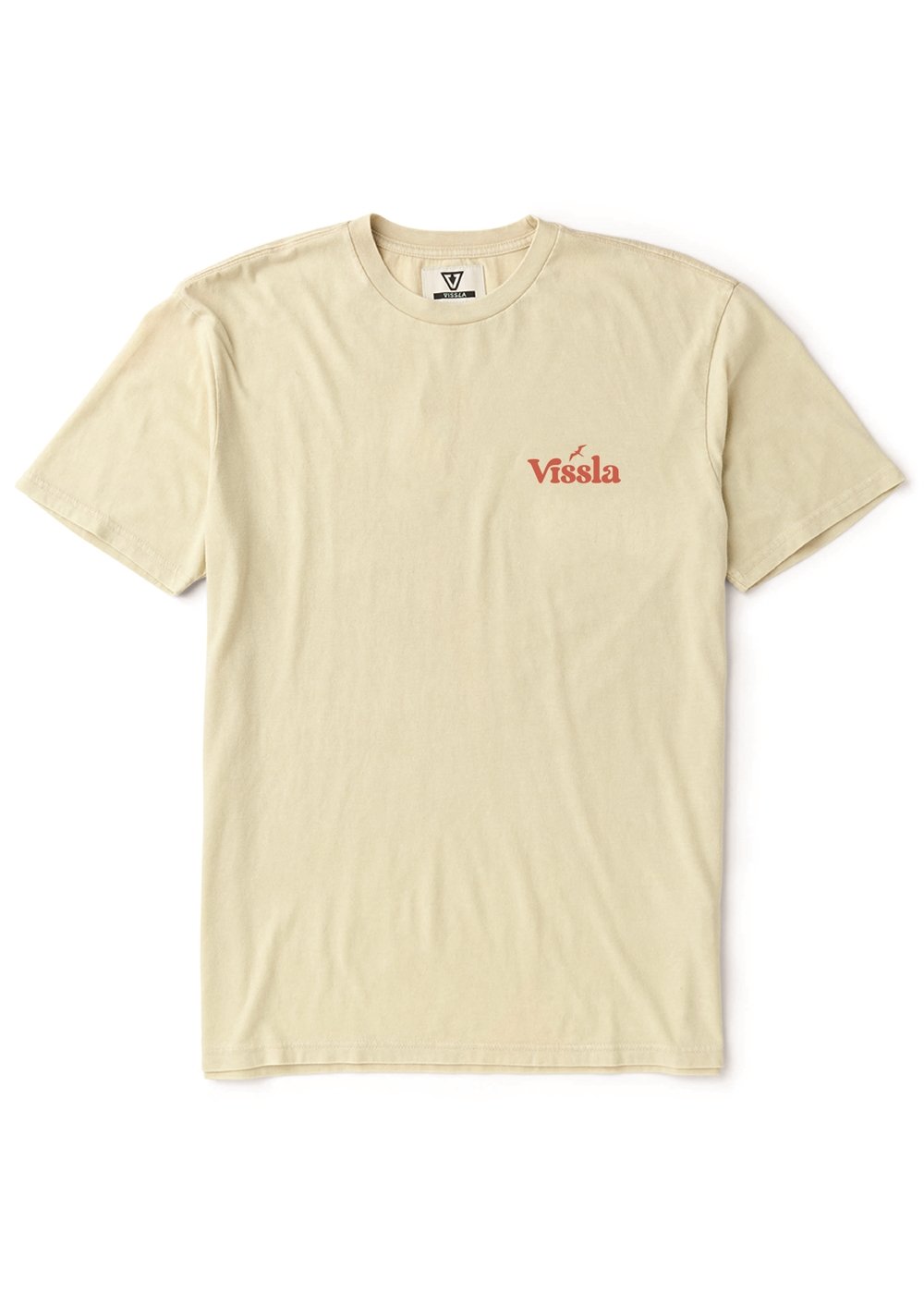 Vissla Extra Strength Cosmic Wash SS Tee in Dune, view 2