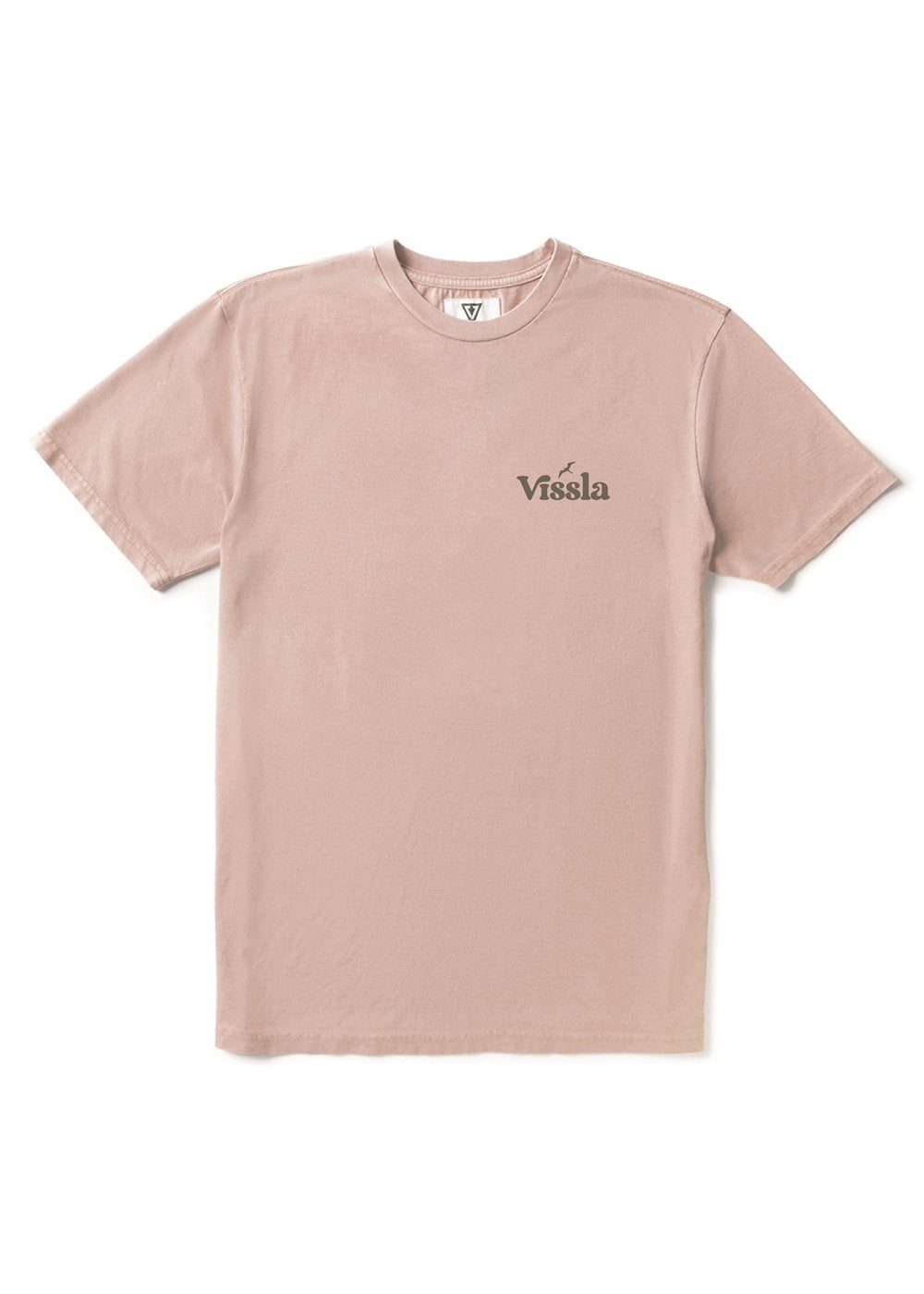 Vissla Extra Strength Cosmic Wash SS Tee in Rose, view 3