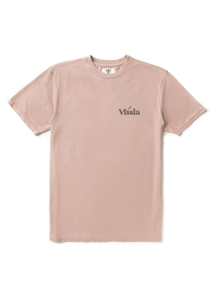 Vissla Extra Strength Cosmic Wash SS Tee in Rose, view 3