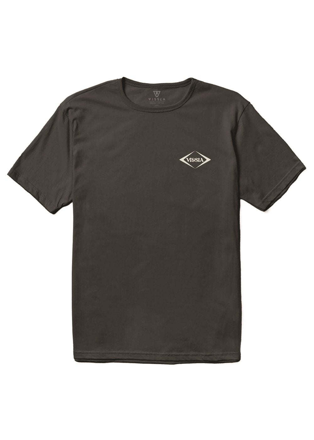 Vissla Cascade Organic Tee in Phantom, view 2