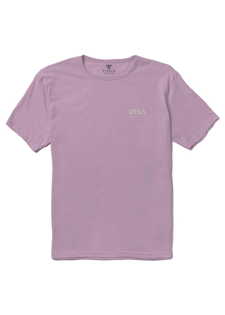 Vissla Jungle Law Organic Tee in Rose, view 3