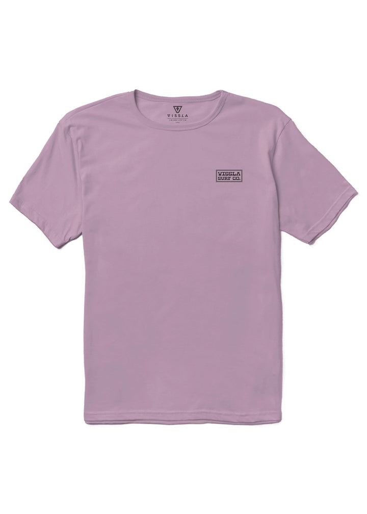 Vissla Lowers Organic Tee in Rose, view 2