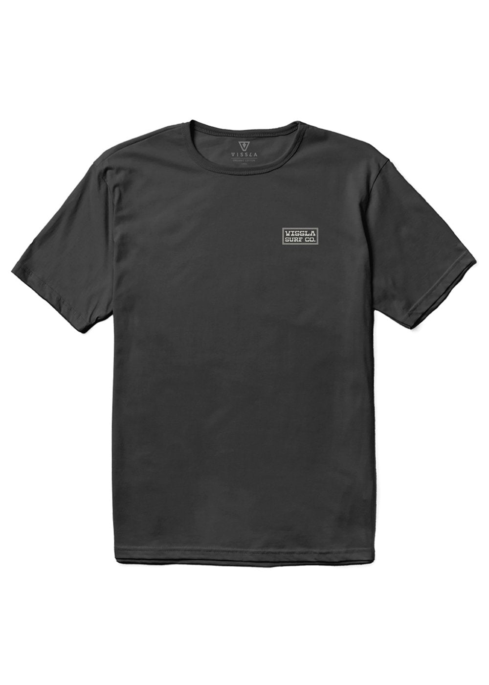 Vissla Lowers Organic Tee in Phantom, view 2