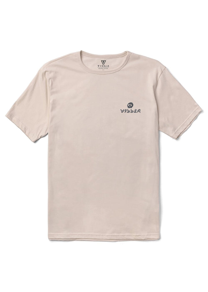 Vissla Voodoo Vines Organic Tee in Bone, view 2