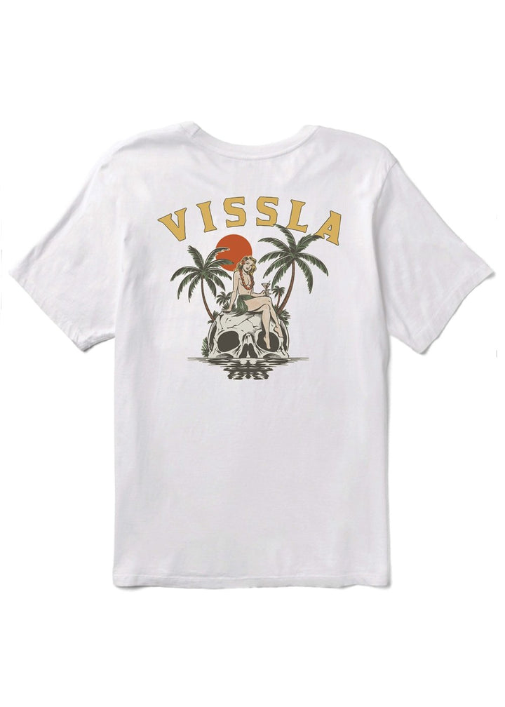 Vissla Skull Saloon Organic Tee