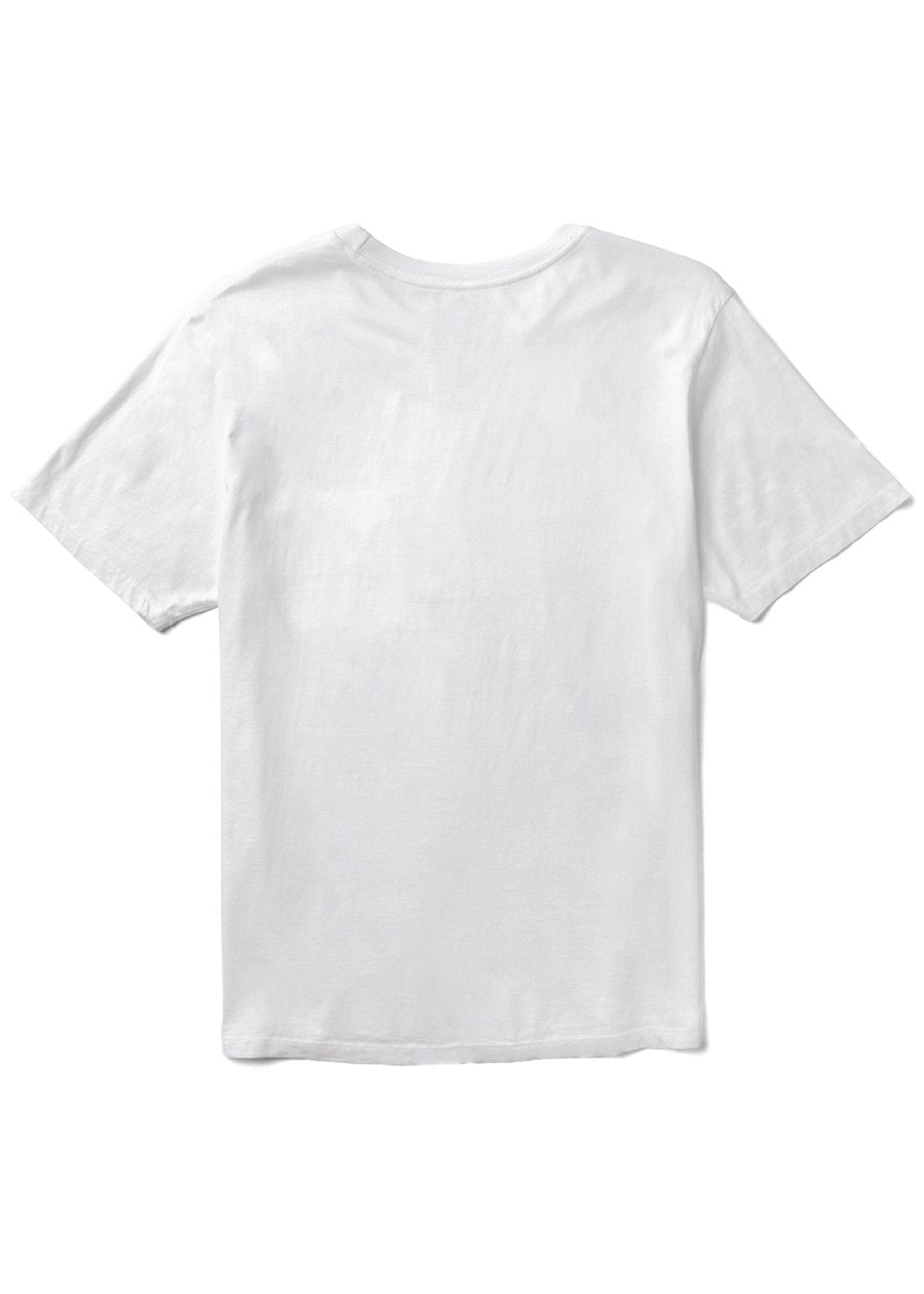 Vissla Established Premium Organic Pocket Tee in White, view 2