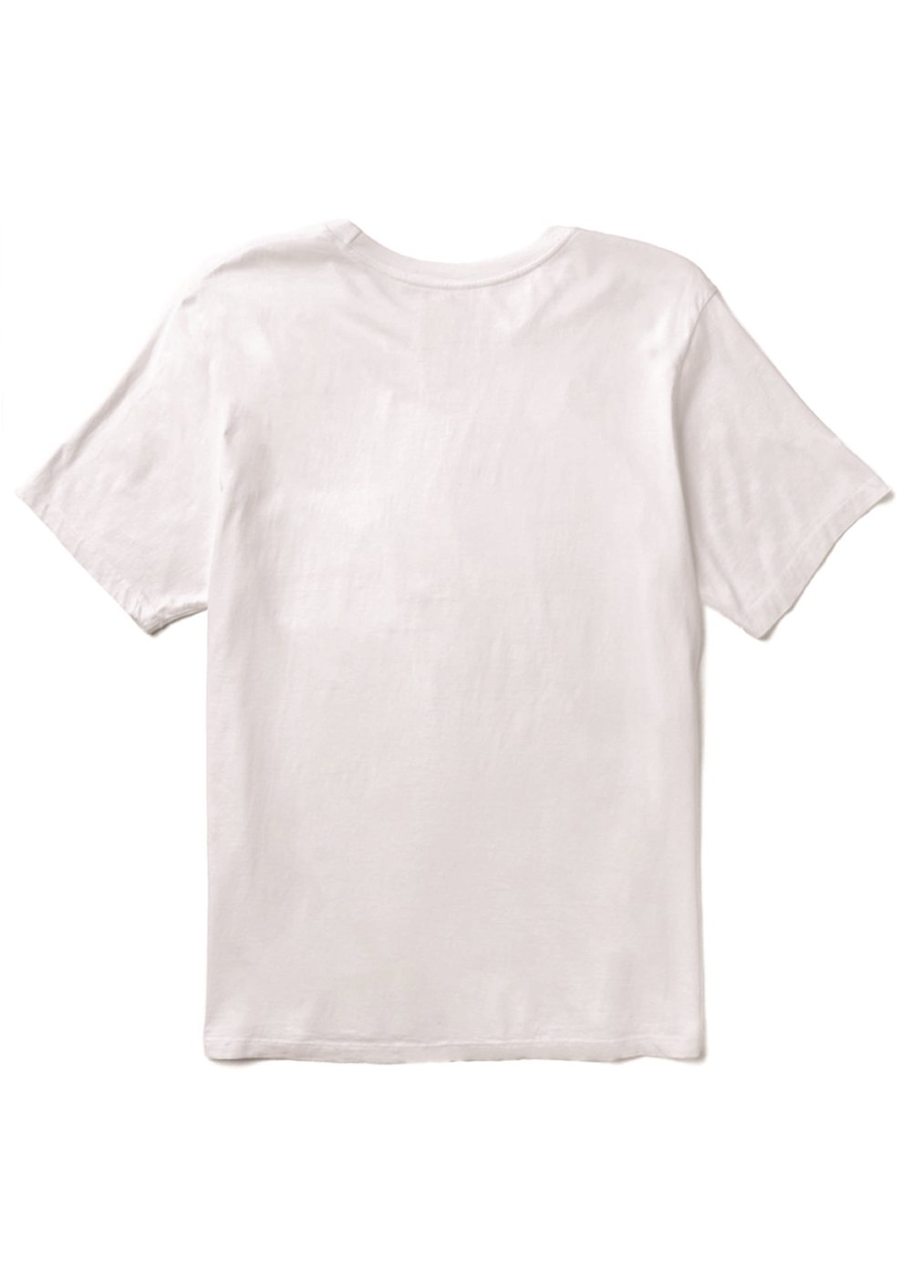 Vissla Centered Organic Tee in White, view 3