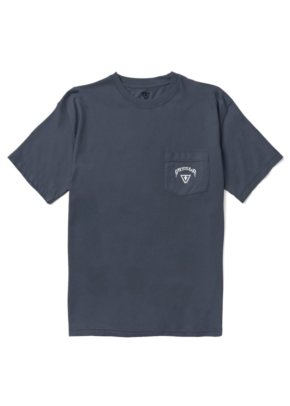 Vissla High Water Organic Pkt Tee in Midnight, view 2