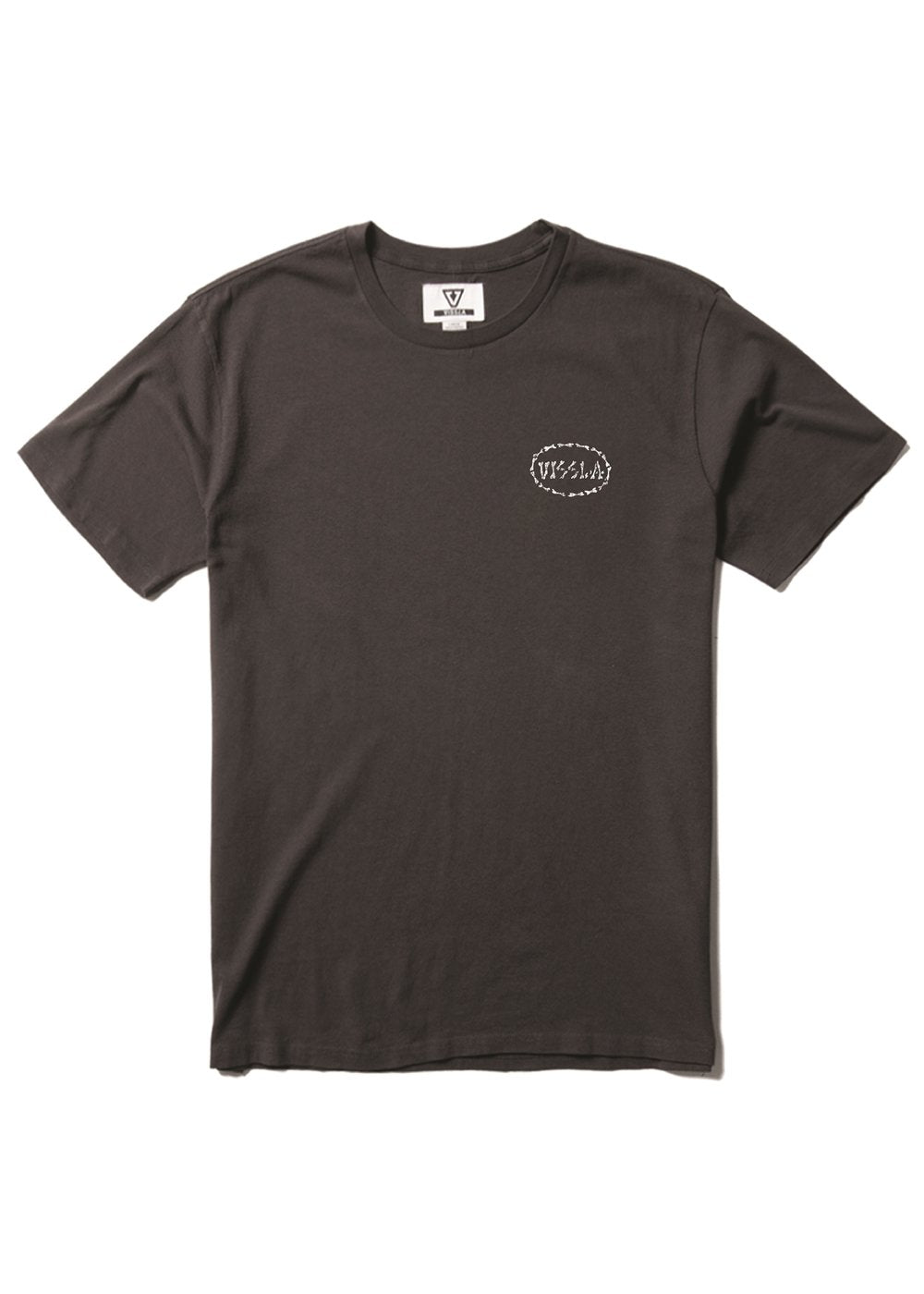 Vissla Bone Cove SS Heavyweight Tee in Phantom, view 2