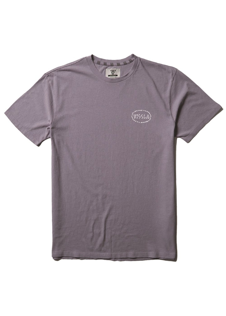 Vissla Bone Cove SS Heavyweight Tee in Dusk, view 3