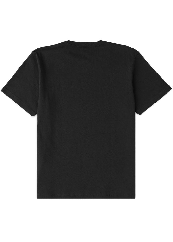 Vissla Centered Oversized Heavy Organic Tee in Black, view 2