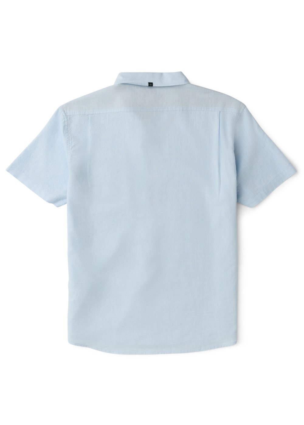 Vissla Roll Call Eco Short Sleeve Shirt in Blue Mist, view 2