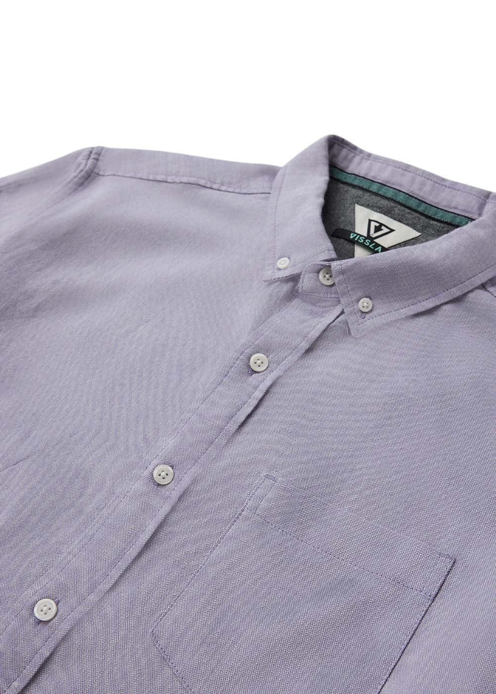Vissla Roll Call Eco Short Sleeve Shirt in Dusk, view 3