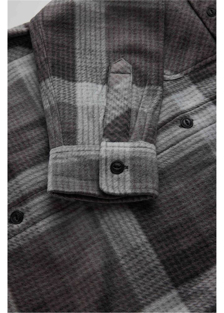 Vissla Eco-Zy Polar Flannel Shirt Jacket in Gunmetal, view 3