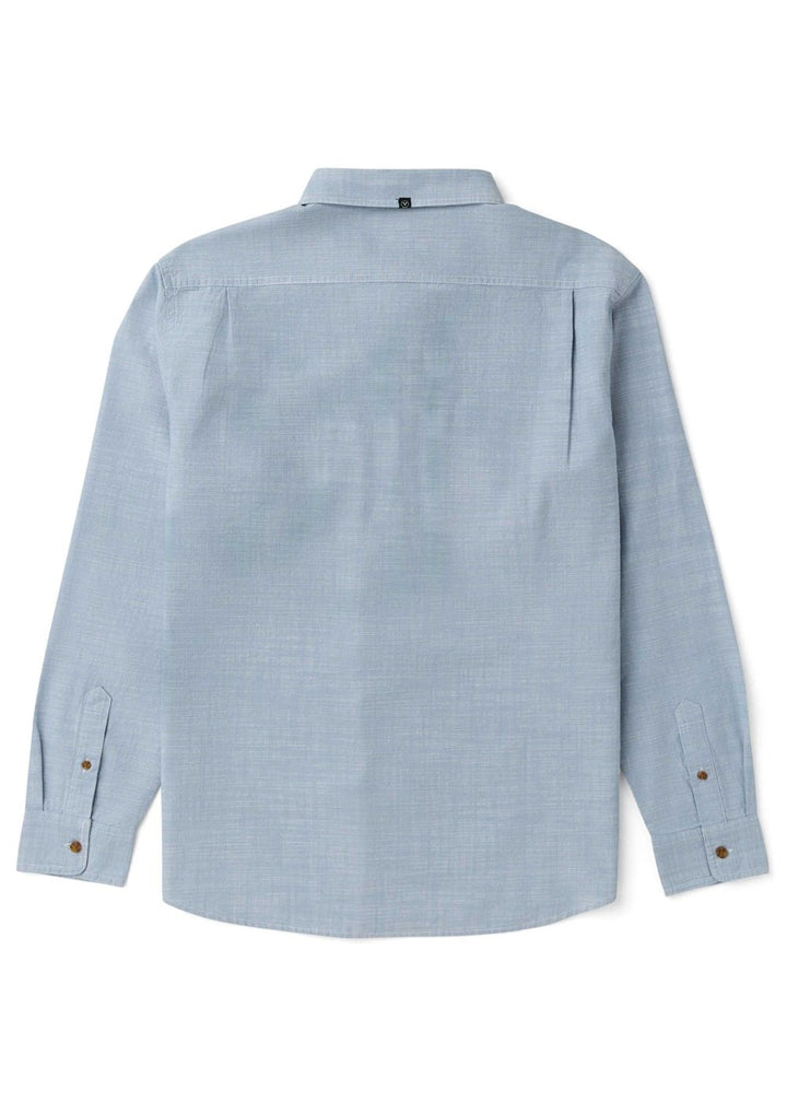 Vissla Far Away Eco LS Shirt in Faded Denim, view 2