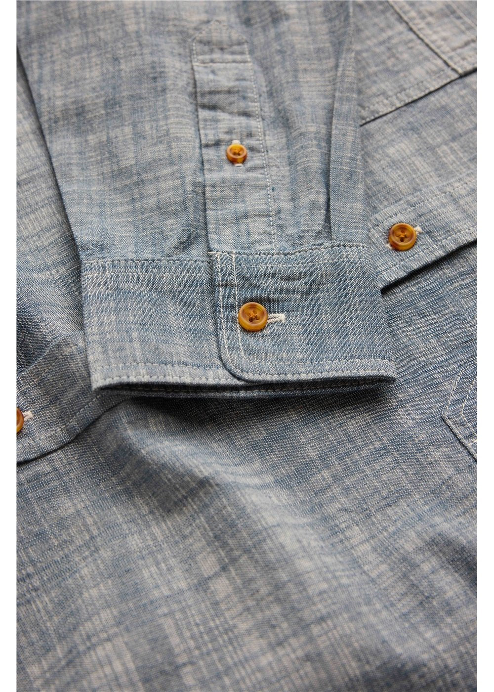 Vissla Far Away Eco LS Shirt in Dark Denim, view 3