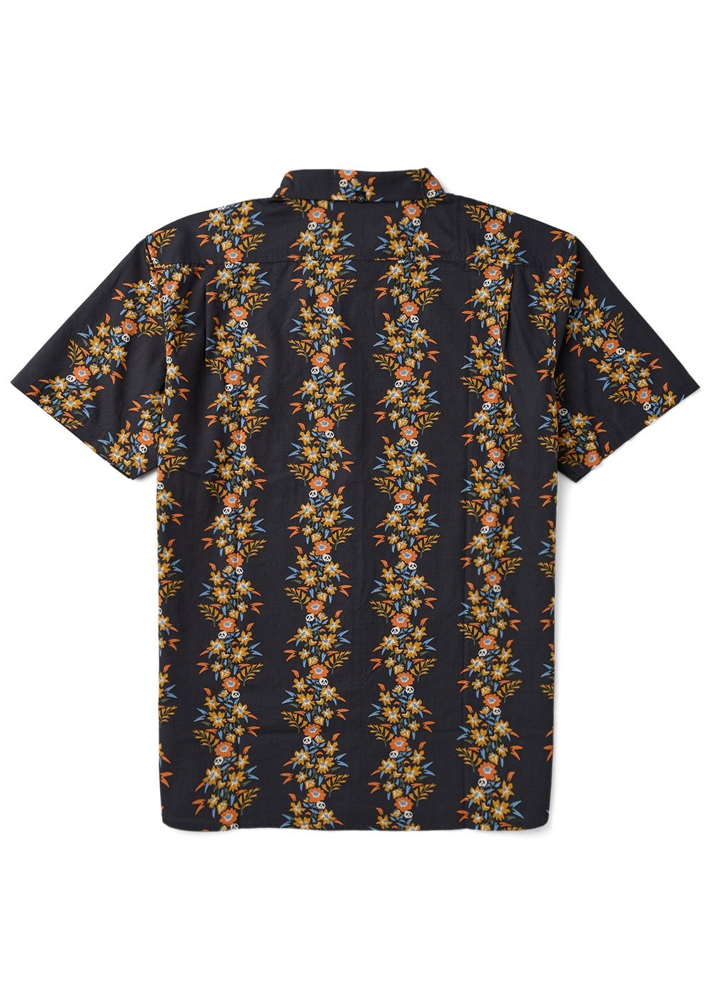 Vissla Voodoo Vines Hybrid Eco Short Sleeve Shirt in Phantom, view 2