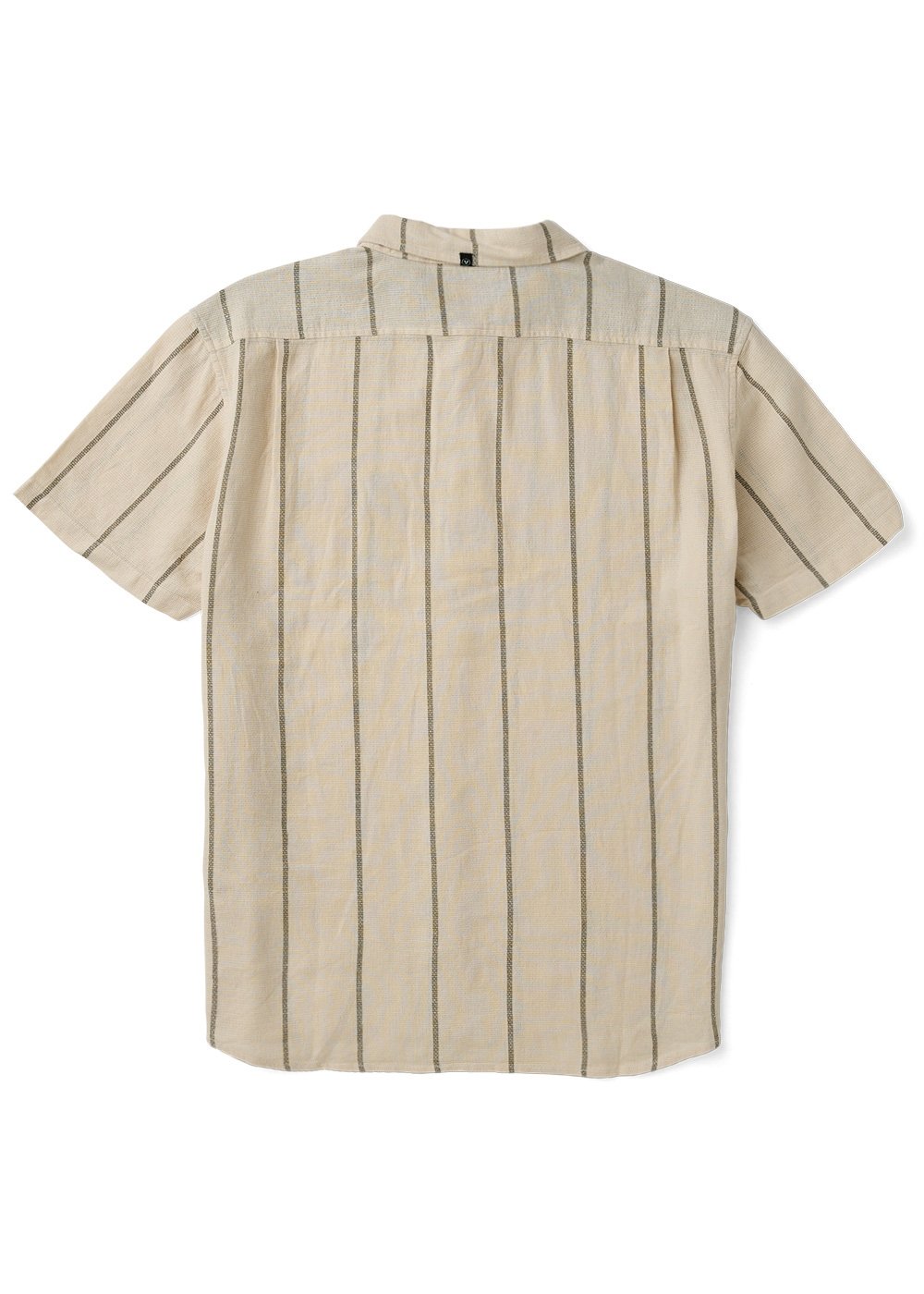 Vissla Grande Plage Short Sleeve Shirt in Bone, view 2